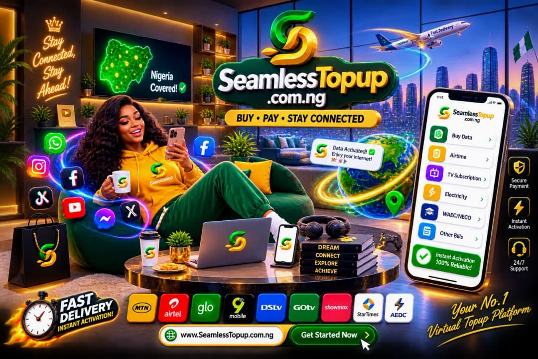 SeamlessTopup — instant airtime, data and bill payments